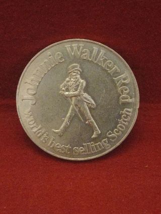 Vintage Baltimore Colts 1971 Johnnie Walker Red Schedule Token Coin