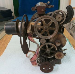 Antique Silent Movie Projector Power 