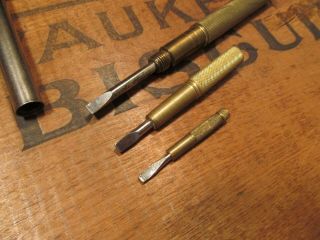 Vintage Claw Hammer w/ Nesting Screwdrivers gunsmith jeweler machinist 2