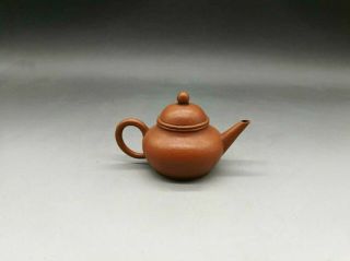 Vintage Chinese antique yixing zisha teapot handmade 60ml 2