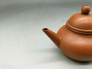Vintage Chinese antique yixing zisha teapot handmade 60ml 3