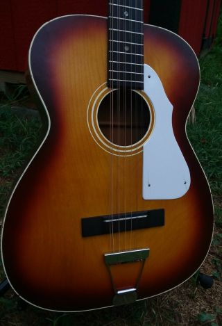 Stella Harmony H912 Vintage 12 String Acoustic Guitar 1967 Setup
