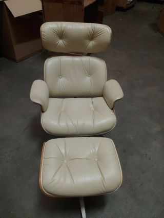 Vintage Eames Plycraft Lounge Chair And Ottoman