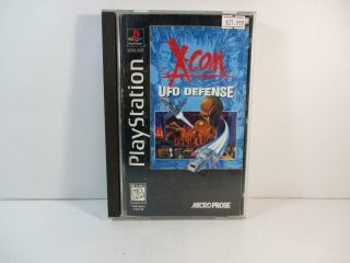 Rare Hard To Find Playstation X - Com Ufo Defense Vintage