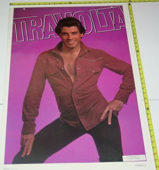 John Travolta Vintage Poster 1978 Dargis Saturday Night Fever Movie