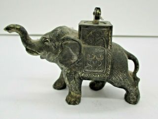 Vintage Elephant Cigarette Lighter