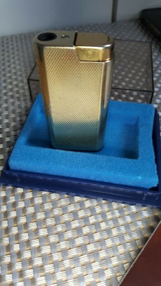 Vintage Jbelo Gold Colour West German Lighter Needs Refillingwith Box