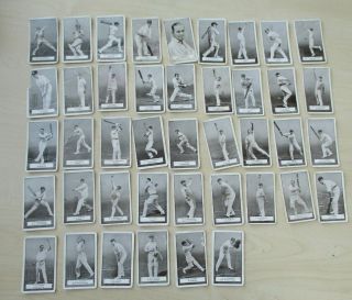 1920s Famous Cricketers Gallaher Cigarette Cards 42/100
