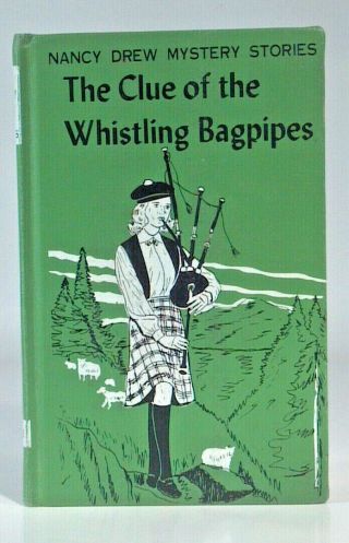 Nancy Drew Clue Of The Whistling Bagpipes Library Edition American Publishers