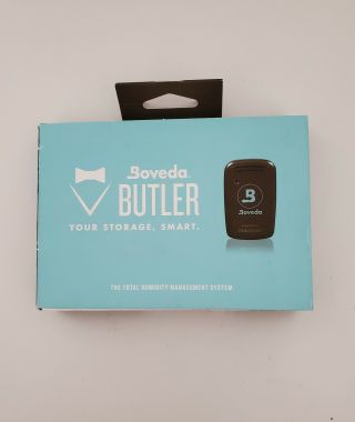 Boveda Butler Bluetooth Hygrometer/thermometer/impact Sensor For Humidors