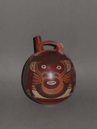 pre columbian sacrificial deity figure ceramic predator wTL testDocReport Nazca 2