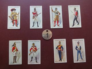 Regimental Uniforms,  2nd Series,  51 - 100,  Issued 1914 By Players Set 50