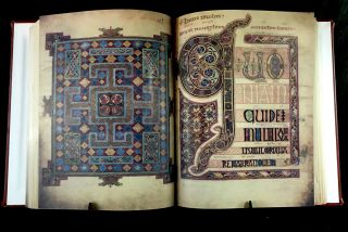 Lindisfarne Gospels 700 Ad - Premium Facsimile