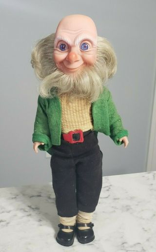 Vintage Crolly Doll Leprechaun Elf Gnome 11 " Made In Ireland