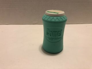 Vintage Comet Cleanser Green Container 6 Ounces Plastic Shake Bottle 2