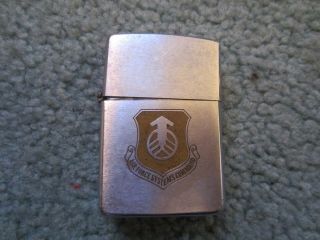 Vintage Zippo Lighter Air Force Systems Command 1950 - 1957