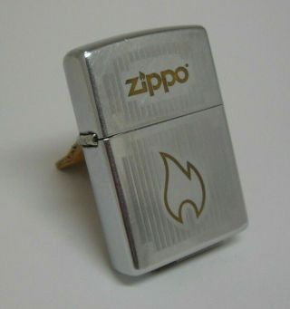 Zippo Lighter Chrome Visions High Polish Chrome 2007 (c 07)
