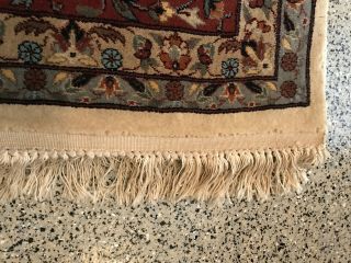 Vintage Area Rug - Handmade Wool Oriental 8 ' x 10 ' 2
