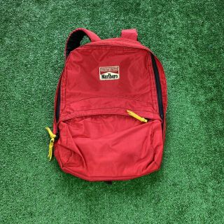 Vintage Marlboro Adventure Team Detachable Packable Red Backpack