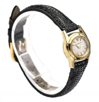 Jaeger LeCoultre Vintage 18K Yellow Gold Women ' s Hand Wind Watch 16 mm 2