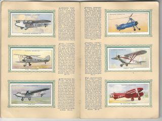 P72 - 151 Player,  Aeroplanes Civil,  1935,  Album & Complete Set (pasted In)