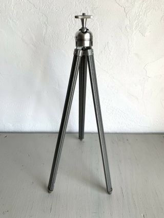 Vintage Bilora Stabilo 1114 Tripod W/bag Photography Telescope Travel Portable
