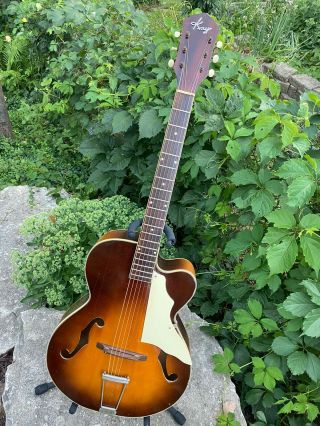 Vintage Kay H - 36 Archtop Acoustic Guitar With Cutaway