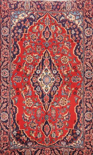Vintage Floral Traditional Hand - Knotted Area Rug Home Decor Oriental 3x5 Carpet