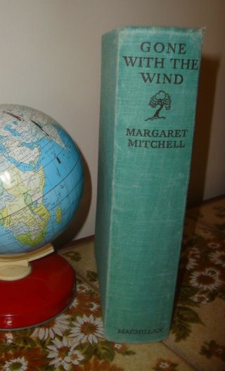 Vintage Antique Gone With The Wind Book 1937 5th Ed