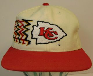 Vintage 1990s KANSAS CITY CHIEFS SPORTS SPECIALTIES NFL Football Snapback Hat KC 2