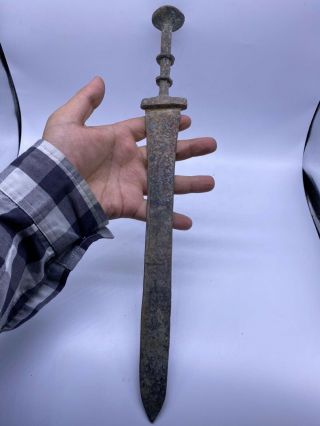 Wonderful Unique Ancient Roman Wonderful Bronze Sword