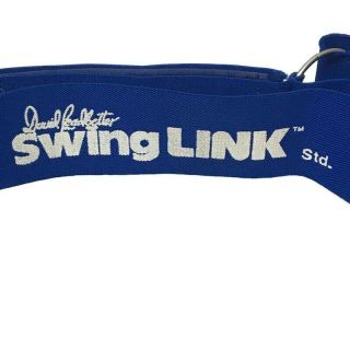 Vintage Swing Link Golf Training Aid Trainers Blue Elastic Chest 30 " To 38 " Vgc