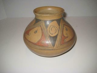 Vintage 5.  5 " Tall Mata Ortiz Vase By Manuel Sandoval Pottery (?)