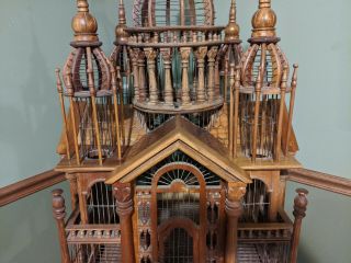 Antique Victorian Style Bird Cage 3