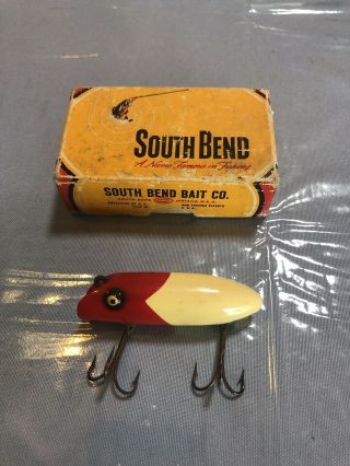 Vintage South Bend Midge Oreno Lure In Correct Box