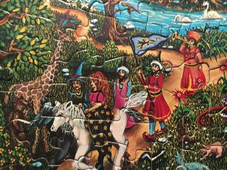 Vintage (1983) Eaton Jigsaw Puzzle “Beyond the Rainbow” 2