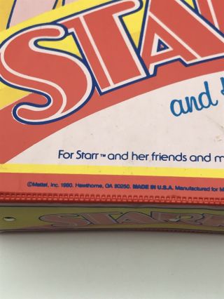 1980 Vintage MATTEL STARR AND FRIENDS FASHION CASE FOR 11 1/2 