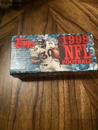 1998 Topps Football Factory Set 360 Cards Peyton Manning Rookie ? Mint?