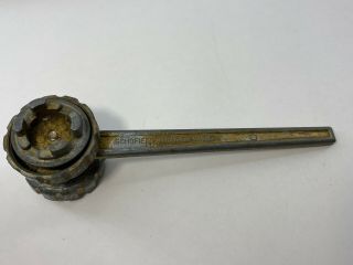 Vintage Schofield Strainer Wrench Portland Oregon Plumbers Sink Tool Vg