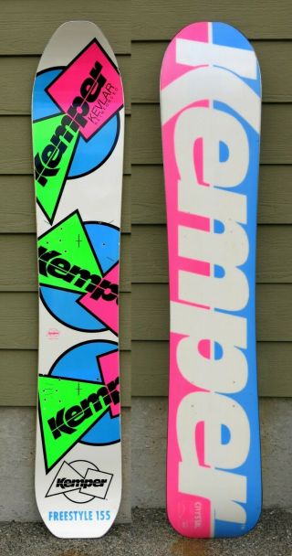 Vintage Kemper Freestyle 155 Snowboard 1989/1990