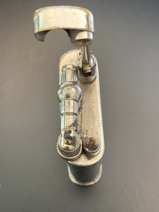 Vintage Lift Arm Lighter Silver Art Deco 3