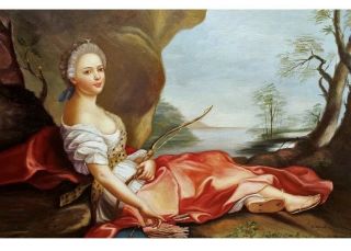 Antique 18th Century Old Master Oil Painting Italian 1750 - 1770