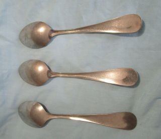 3 Vintage FORD MOTOR COMPANY cafeteria THOR STAINLESS 7 