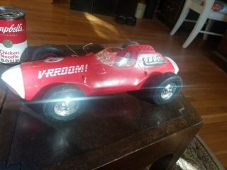 Vintage 1963 Mattel V - Rroom 3 Red Whip Car - Nr