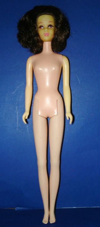 Vintage Brunette NO BANGS FRANCIE Barbie Doll on Wrong Body Mattel c1969 3