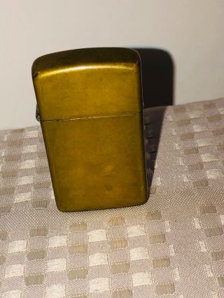 Vintage Zippo 1932 - 1989,  Brass Lighter,  Bradford Pa