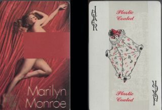 Vintage 1960s/70s Wrapped Marilyn Monroe Playing Cards Golden Dreams