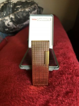 Vintage  Hadson  Gas Cigarette Lighter.  Gold Plated / Japan.