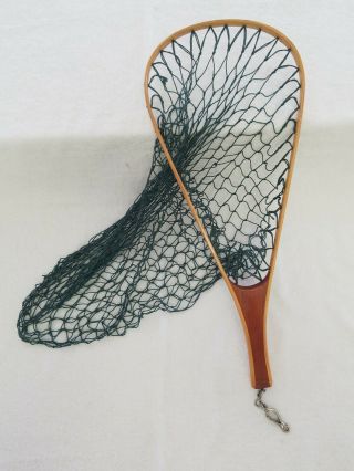 Vintage Trout Fishing Landing Net Made In Usa
