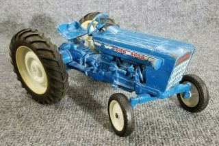 Vintage Ertl Ford 4000 Tractor Die Cast Metal Large Scale Usa Parts
